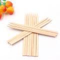 Royal 7&quot; couleur naturelle satay et légumes bâtons de bambou brochettes en bois plates pour griller